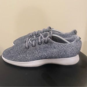 Allbirds Wool Runners Shoes Mens Size 10 Black Gray Lace Up Sneakers